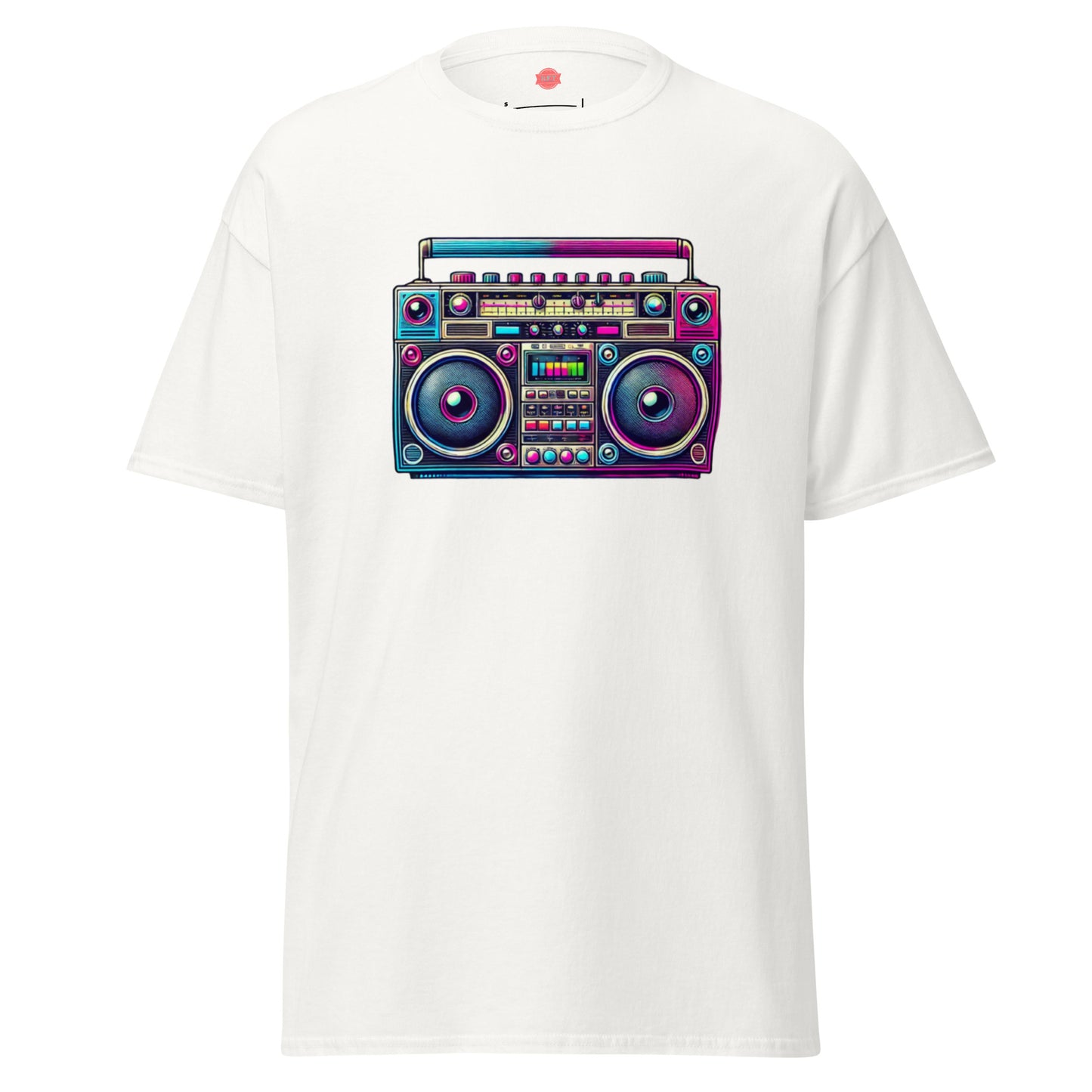 Women's Retro Boom Box Tee