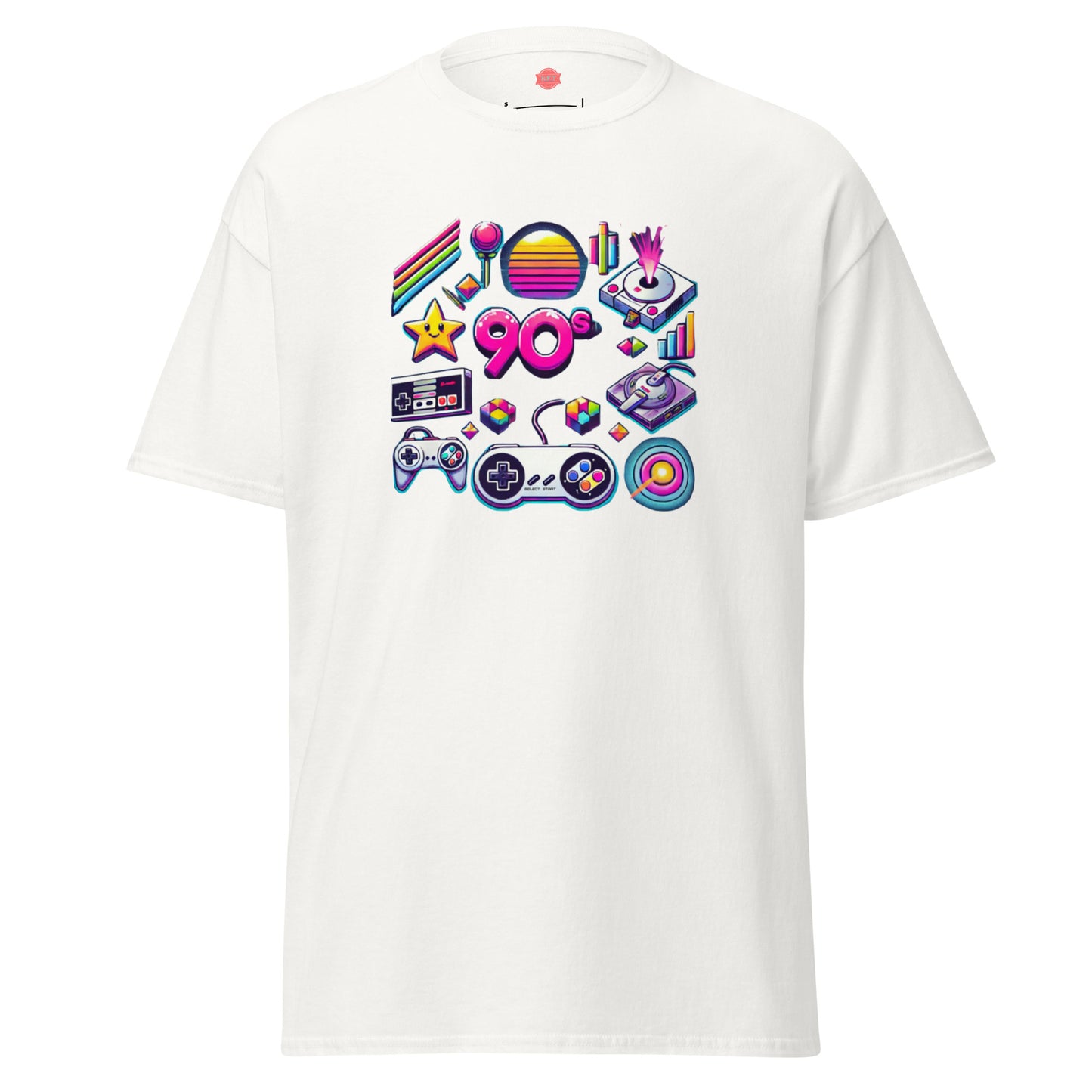 Women's 90s Arcade Icons Tee